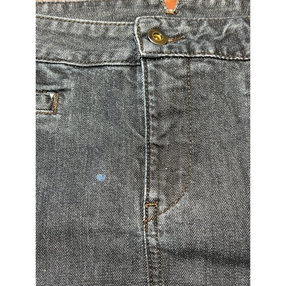 Lucky Brand Denim Ebisu Pencil Skirt Size 8/29 Made in USA Back Slit Modest - Picture 3 of 6